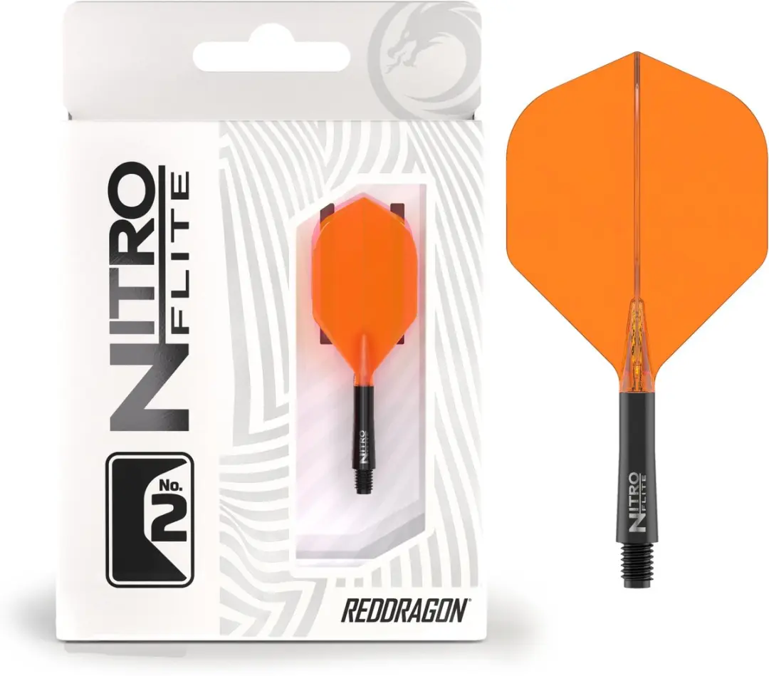 Red Dragon Nitro Flite Dart Flights X1083 - 3 Stuks