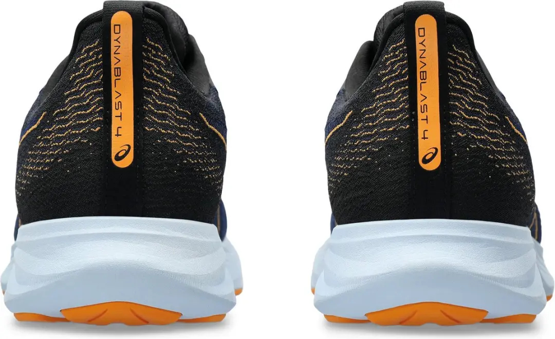 ASICS Dynablast 4 Sportschoenen 44 - Donkerblauw/Zwart/Oranje - afbeelding 6 van 6