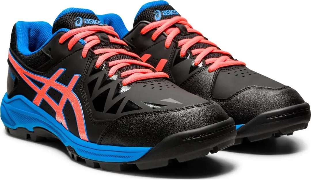 ASICS Gel-Peake Sportschoenen 43.5 - Zwart/Rood/Blauw