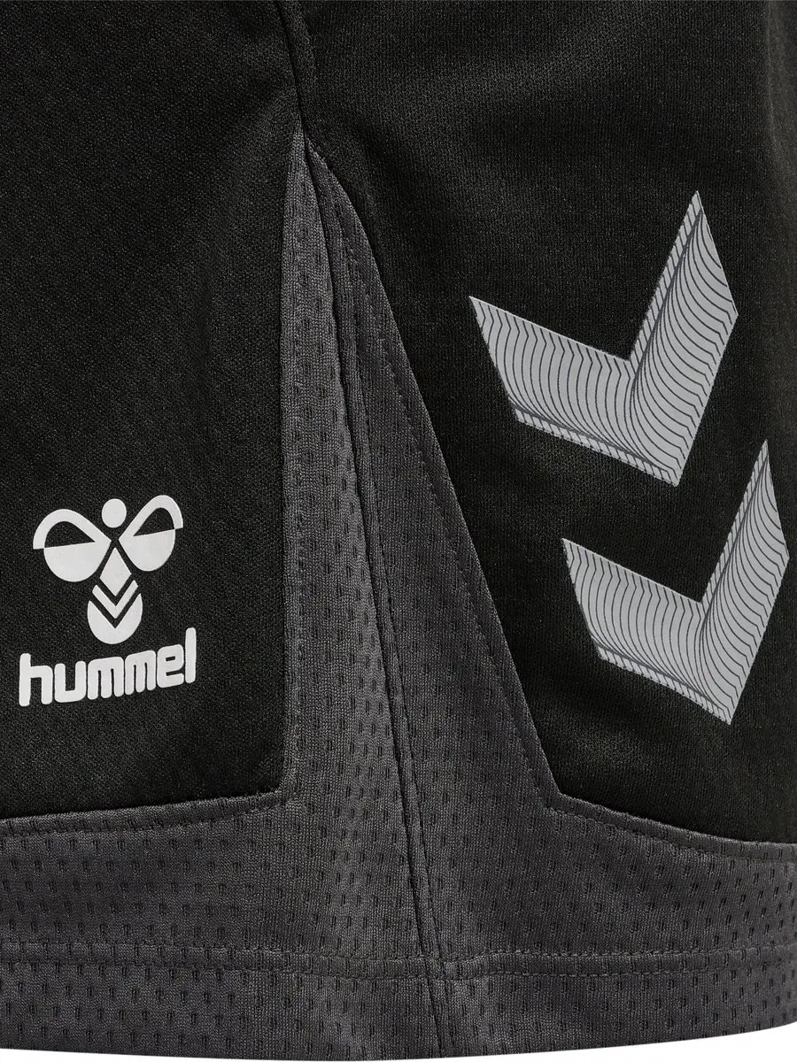 Hummel Lead Poly Short Dames Trainingsbroek XS - Zwart