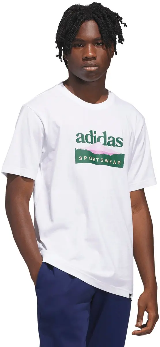 Adidas Sportsman Mountain Graphic T-shirt Heren