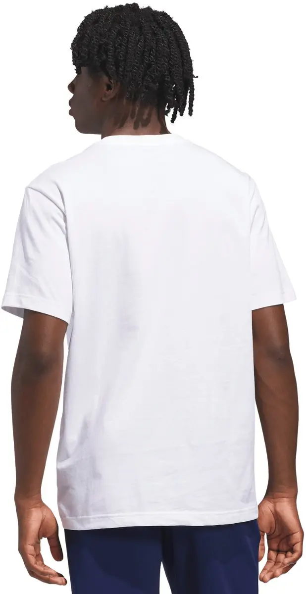 Adidas Sportsman Mountain Graphic T-shirt Heren - M - Wit