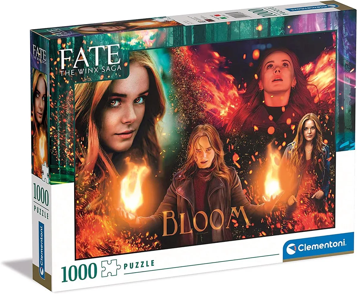 Clementoni Fate The Winx Saga Legpuzzel 1000 Stuks - Multicolor