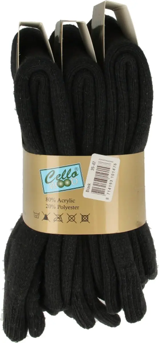 Naproz Thermo Sok - Zwart - 39-42