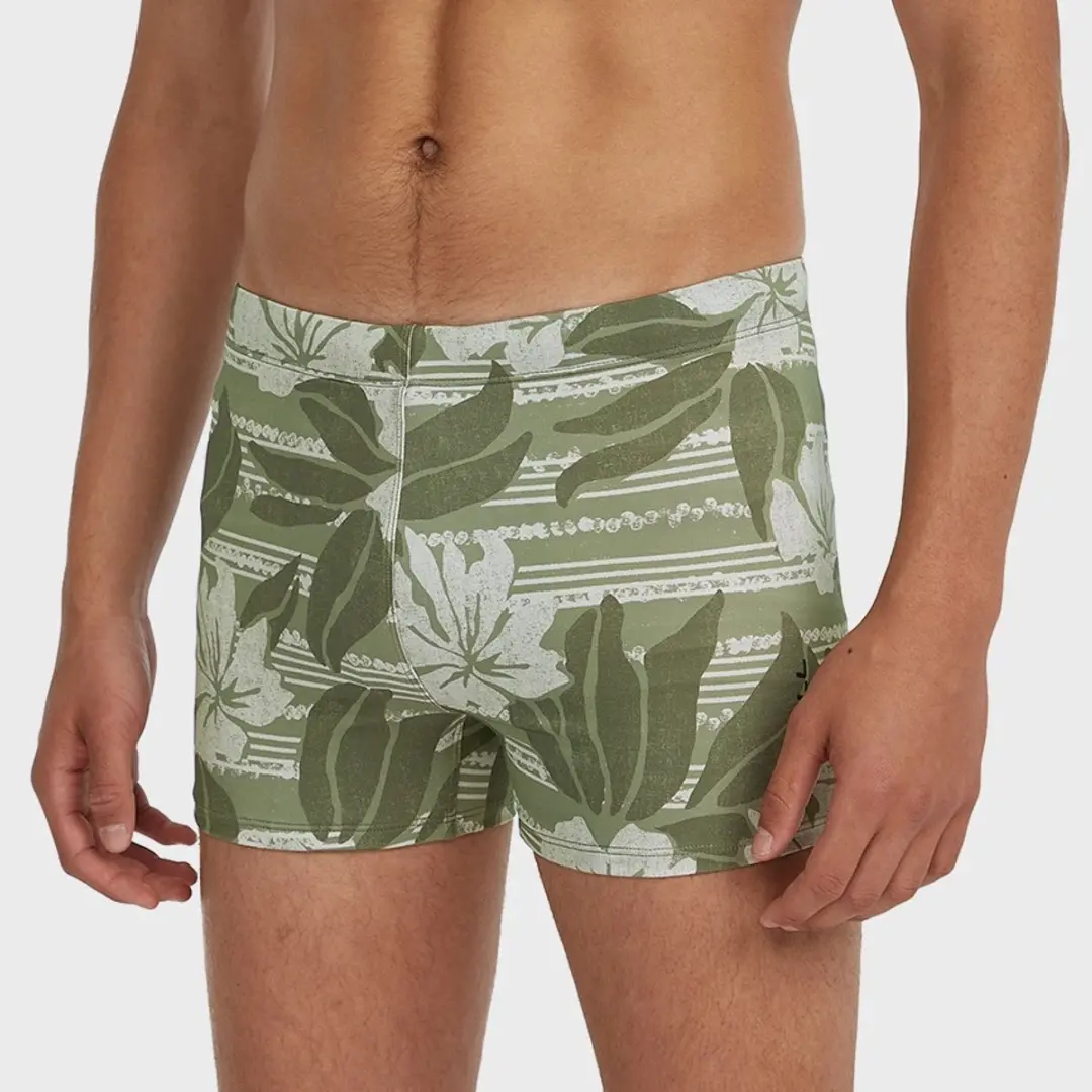 O'Neill Essential Floral Zwemboxer Heren - Maat L - Groen