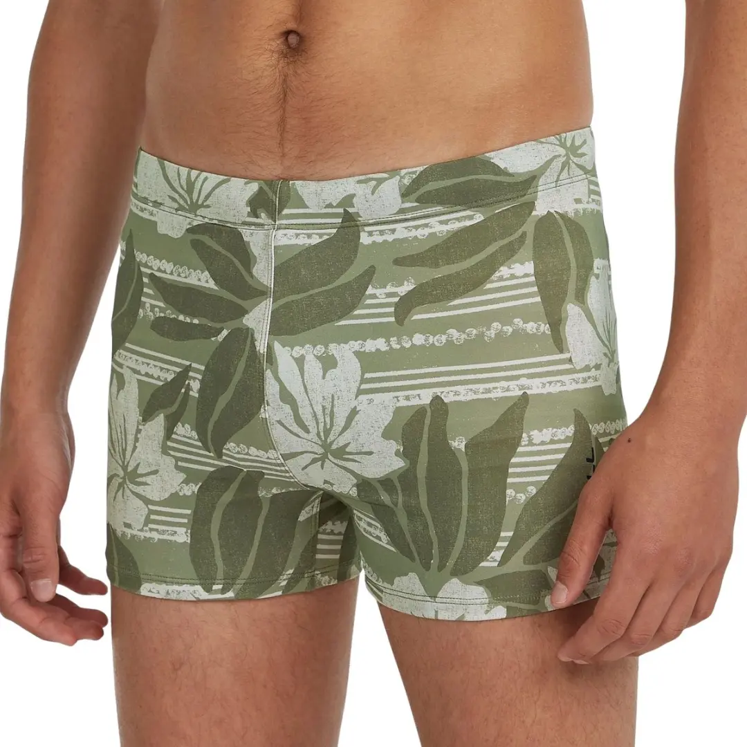 O'Neill Essential Floral Zwemboxer Heren - Maat L - Groen