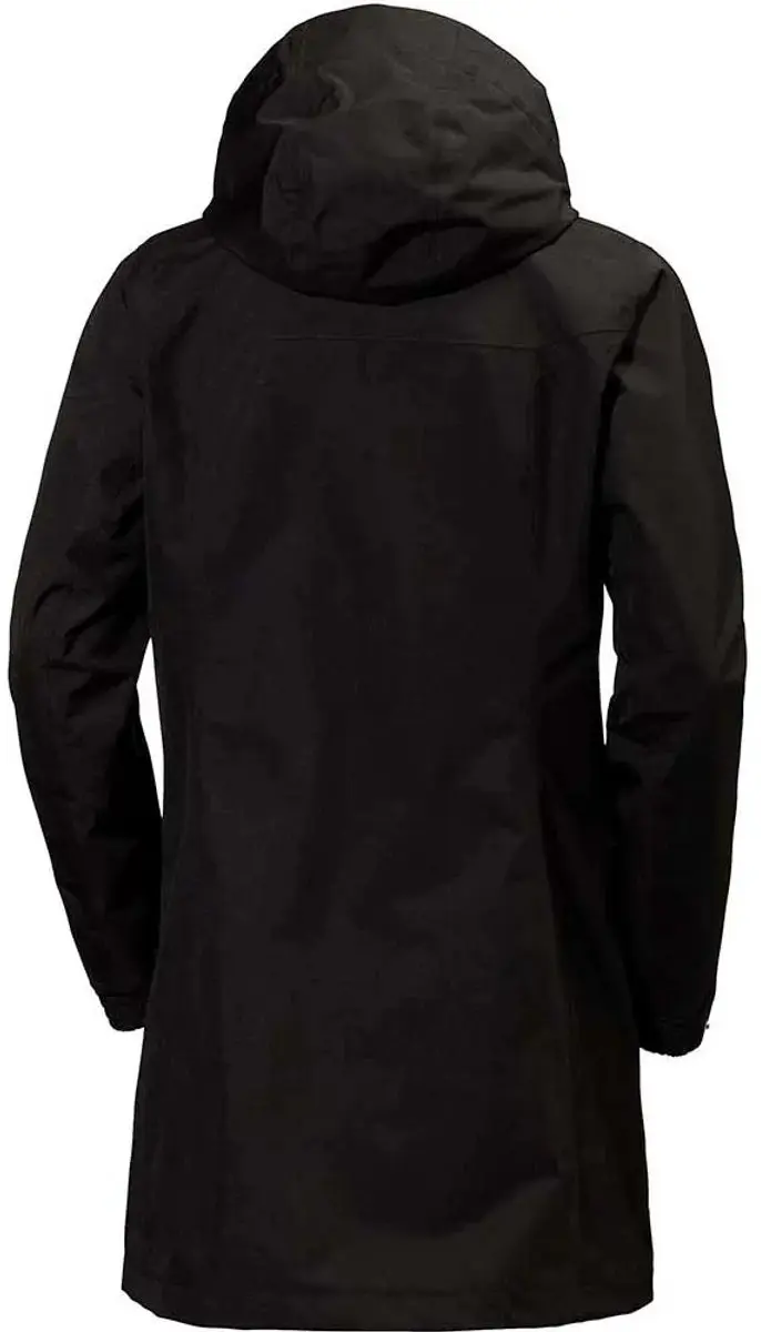 Helly Hansen Aden Long Jas - Vrouwen M - Zwart