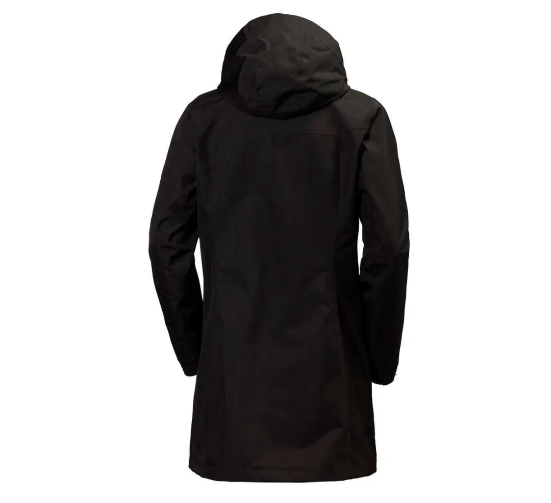 Helly Hansen Aden Long Jas - Vrouwen M - Zwart