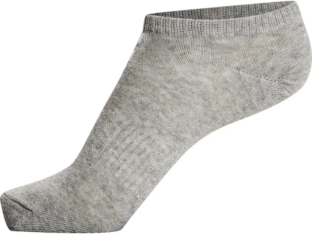 Hummel Chevron Enkelsokken - 6 Stuks - Maat 46-48 - Black/White/Grey