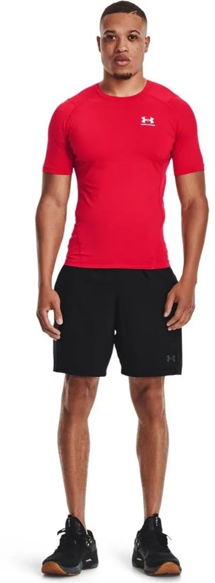 Under Armour HeatGear Shirt Heren - Rood - XS