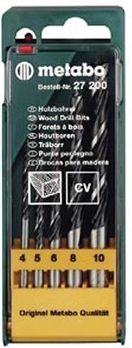 Metabo 627200000 Houtboren Set 5-delig