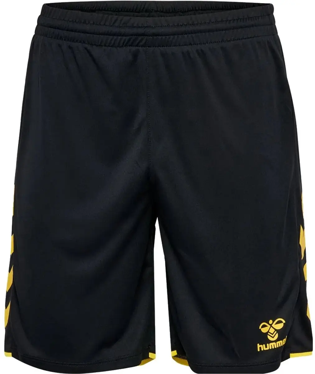 Hummel Core 2.0 Shorts 230829 - L - Black/Blazing Yellow - afbeelding 6 van 6