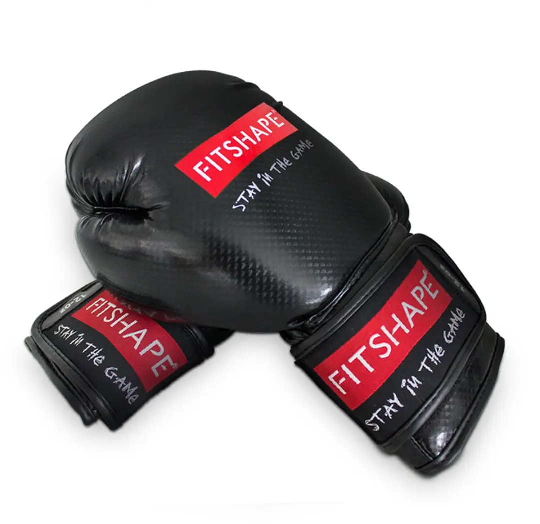 Fitshape Puncher Bokshandschoenen 10 oz - Kevlar - Zwart