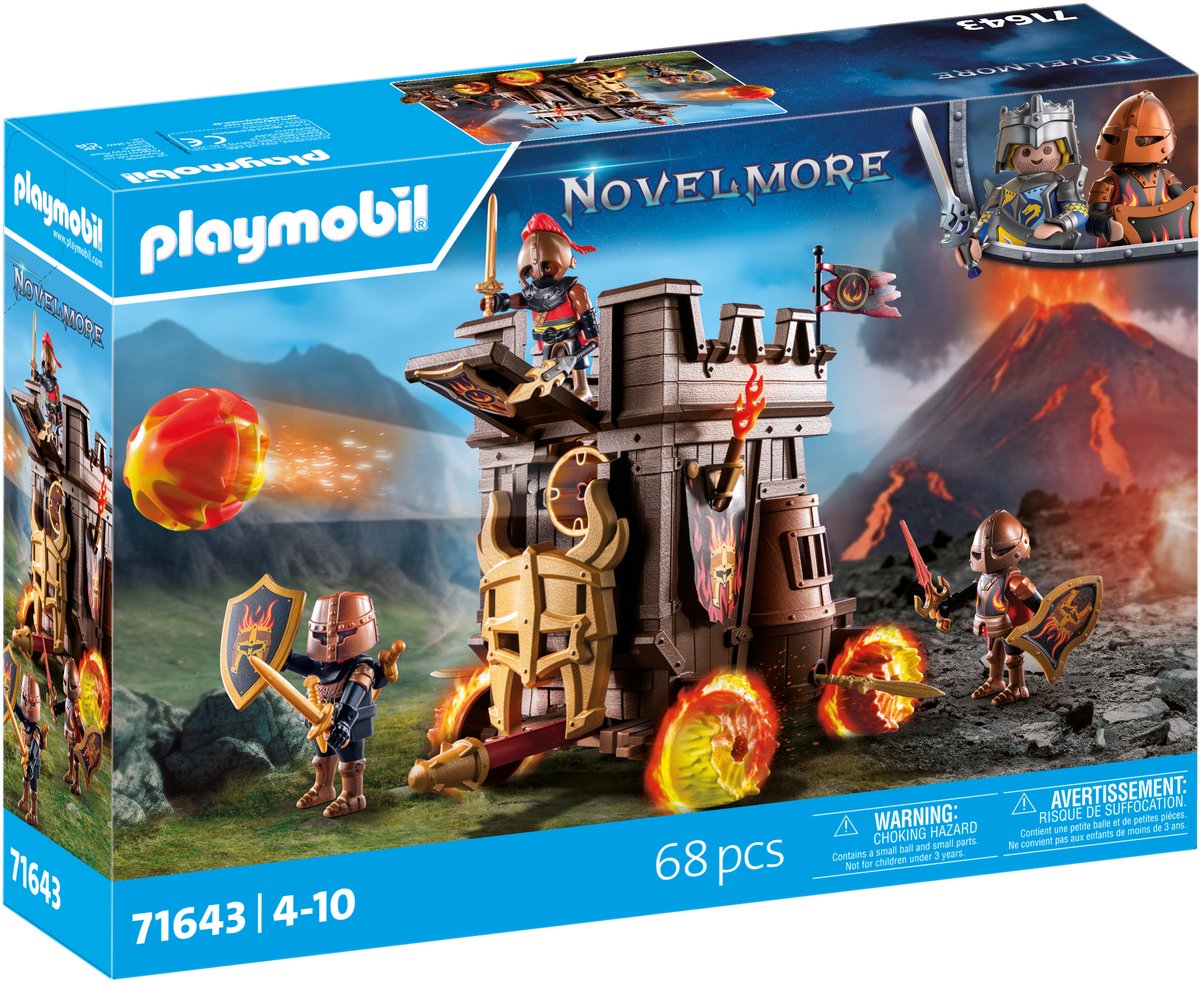 PLAYMOBIL Novelmore Gevechtskar met vuurkanon - 71643