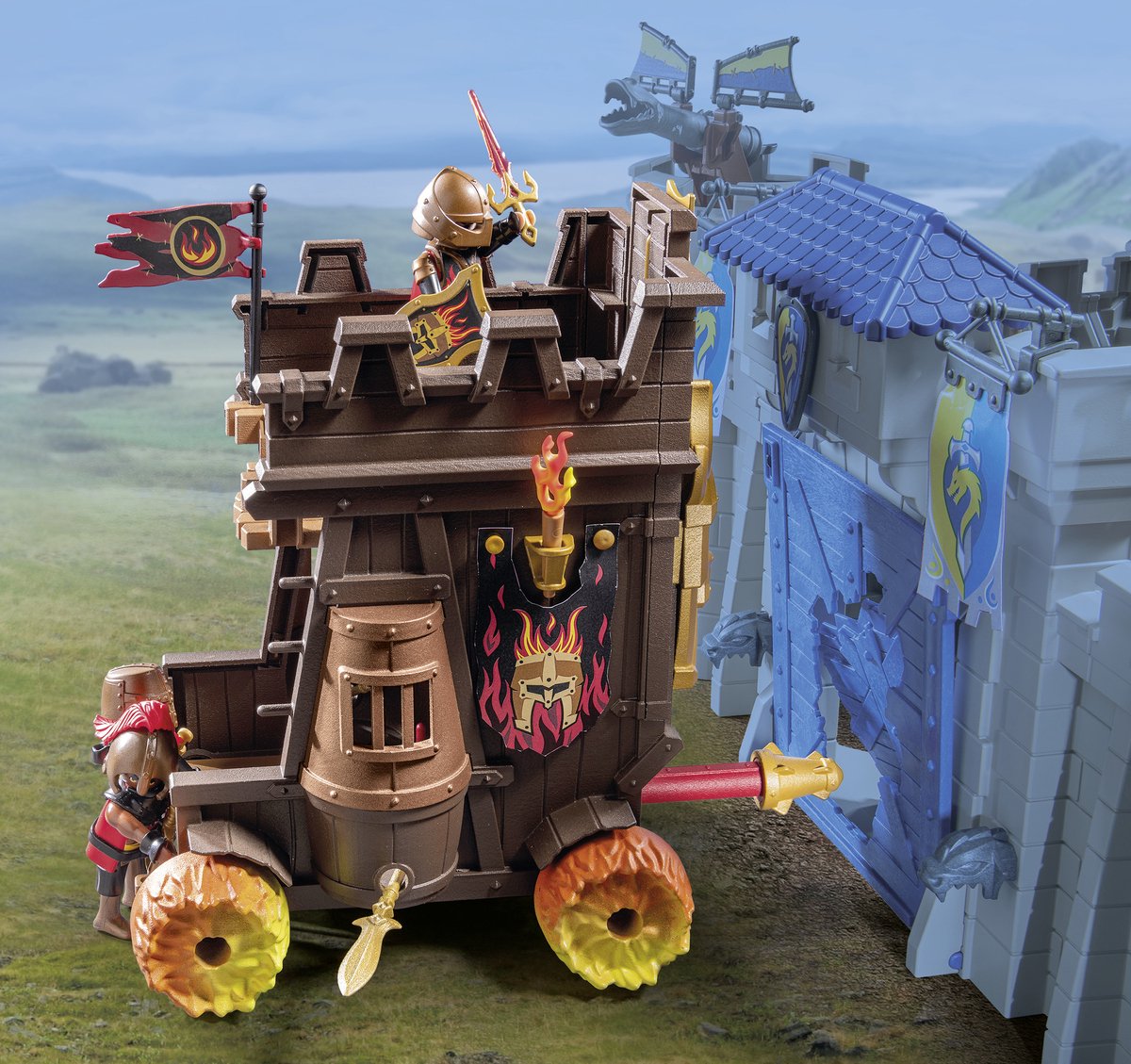 PLAYMOBIL Novelmore Gevechtskar met vuurkanon - 71643