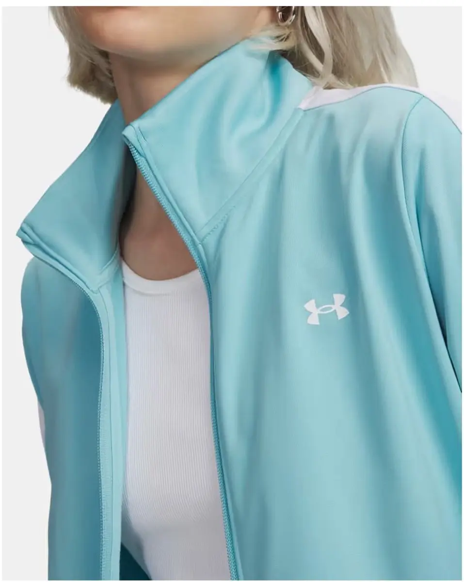 Under Armour Dames Tricot Tracksuit - Blue 425