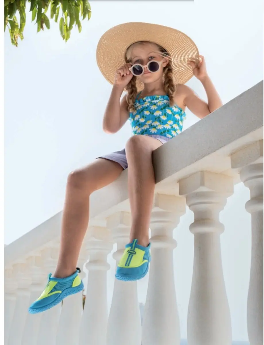 Fashy Waterschoen Guamo - Lime/Blauw Maat 33