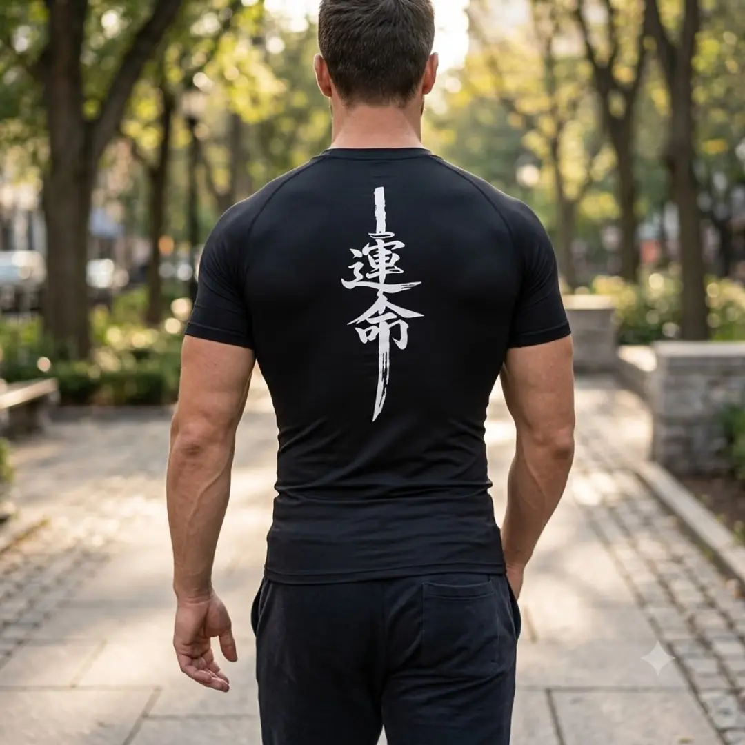 NuveX Compressie Sportshirt Korte Mouw - Zwart S
