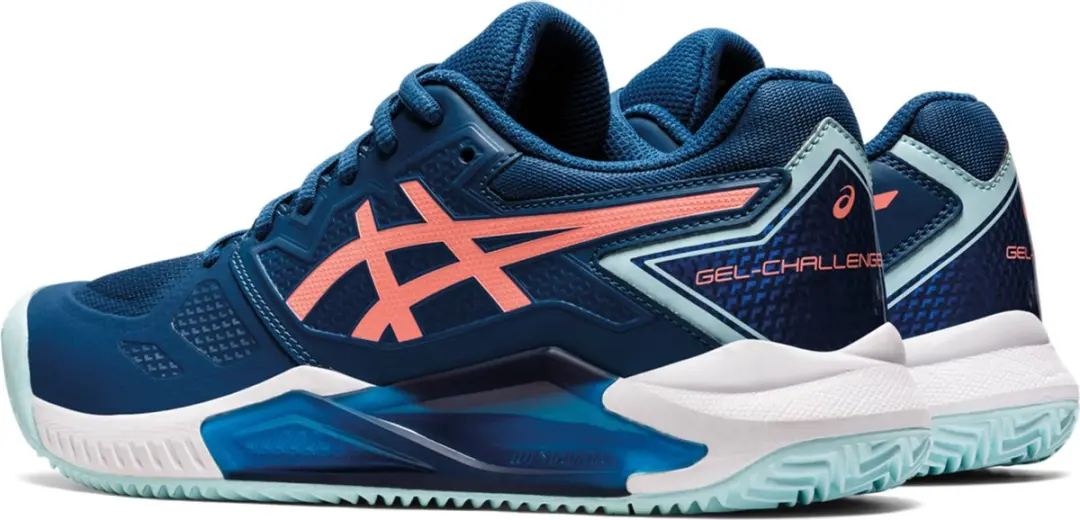 ASICS Gel Challenger 13 1042A165-402 Padel Schoenen - Blauw