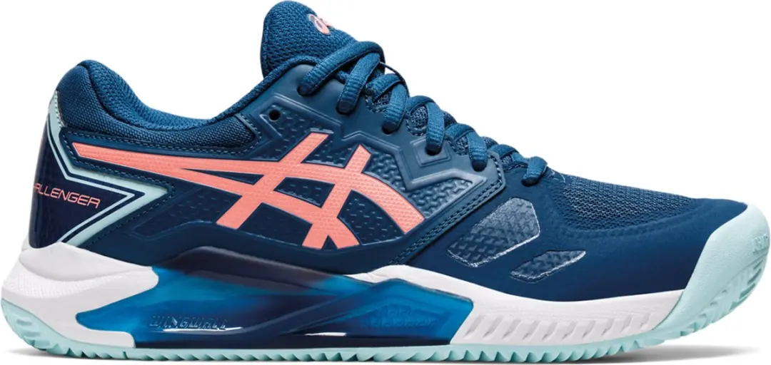 ASICS Gel Challenger 13 1042A165-402 Padel Schoenen - Blauw