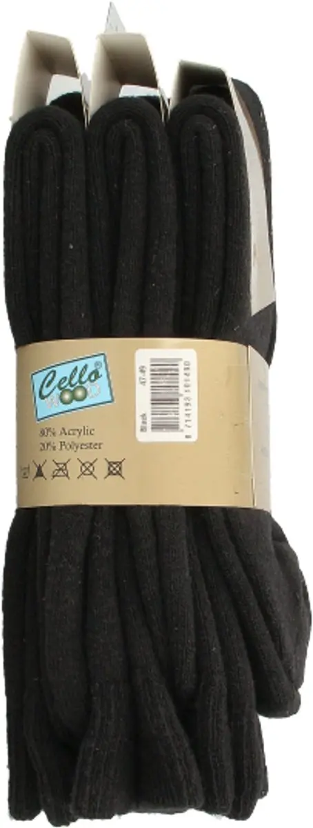 Naproz Thermo Sok - Zwart 47-49