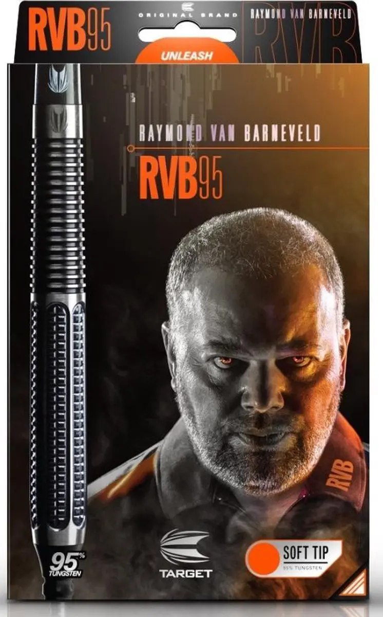 Target Raymond van Barneveld RVB 95% Soft Tip Dartpijlen 17g - 3 Stuks