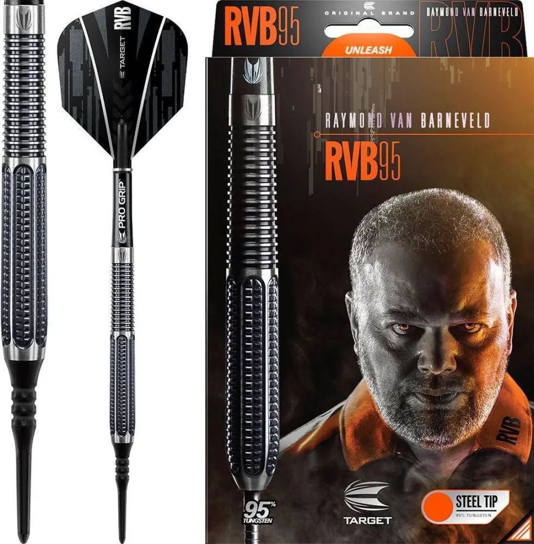 Target Raymond van Barneveld RVB 95% Soft Tip Dartpijlen 17g