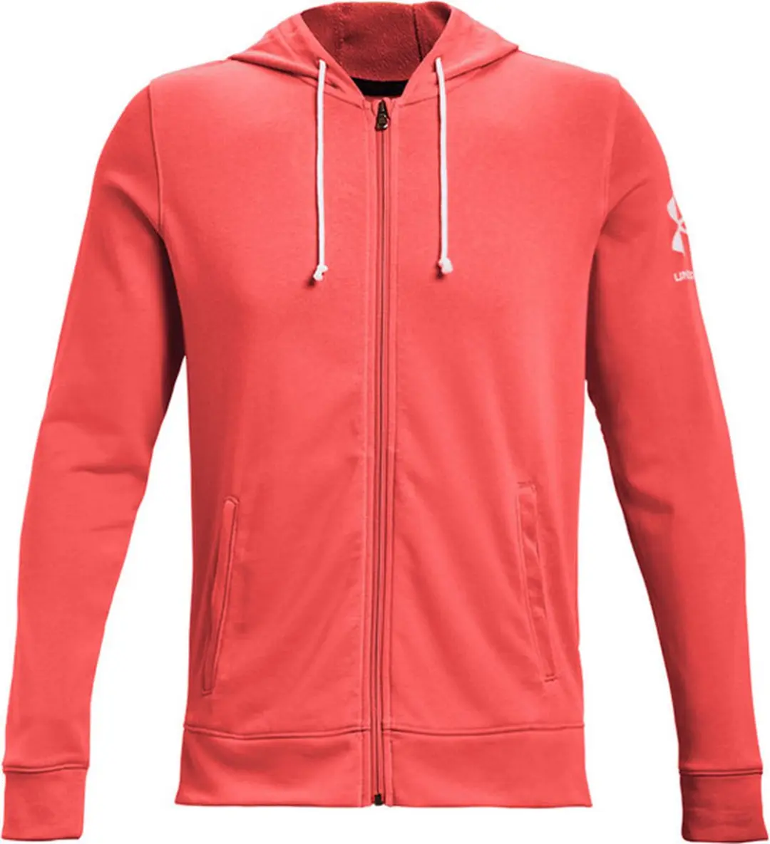 Under Armour Rival Terry Full Zip Hoody - Rood