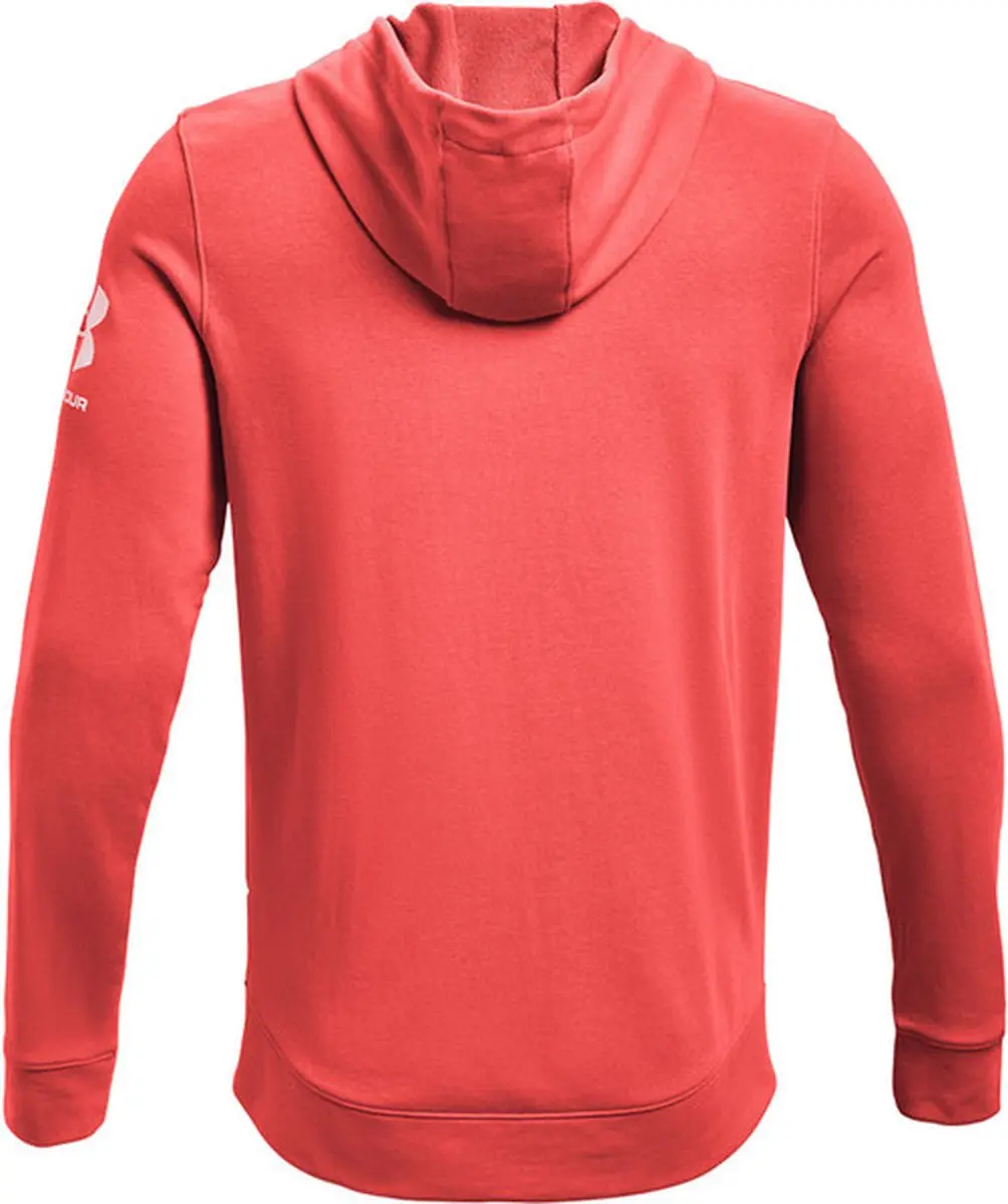 Under Armour Rival Terry Full Zip Hoody - Rood