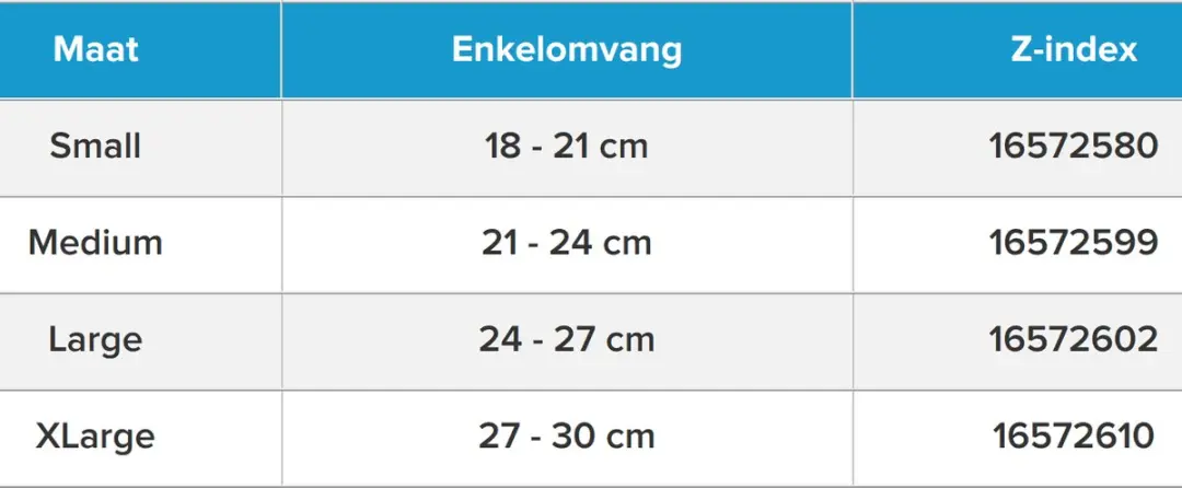 Lohmann & Rauscher Cellacare Malleo Classic Enkelbrace - Maat 4 - Zwart