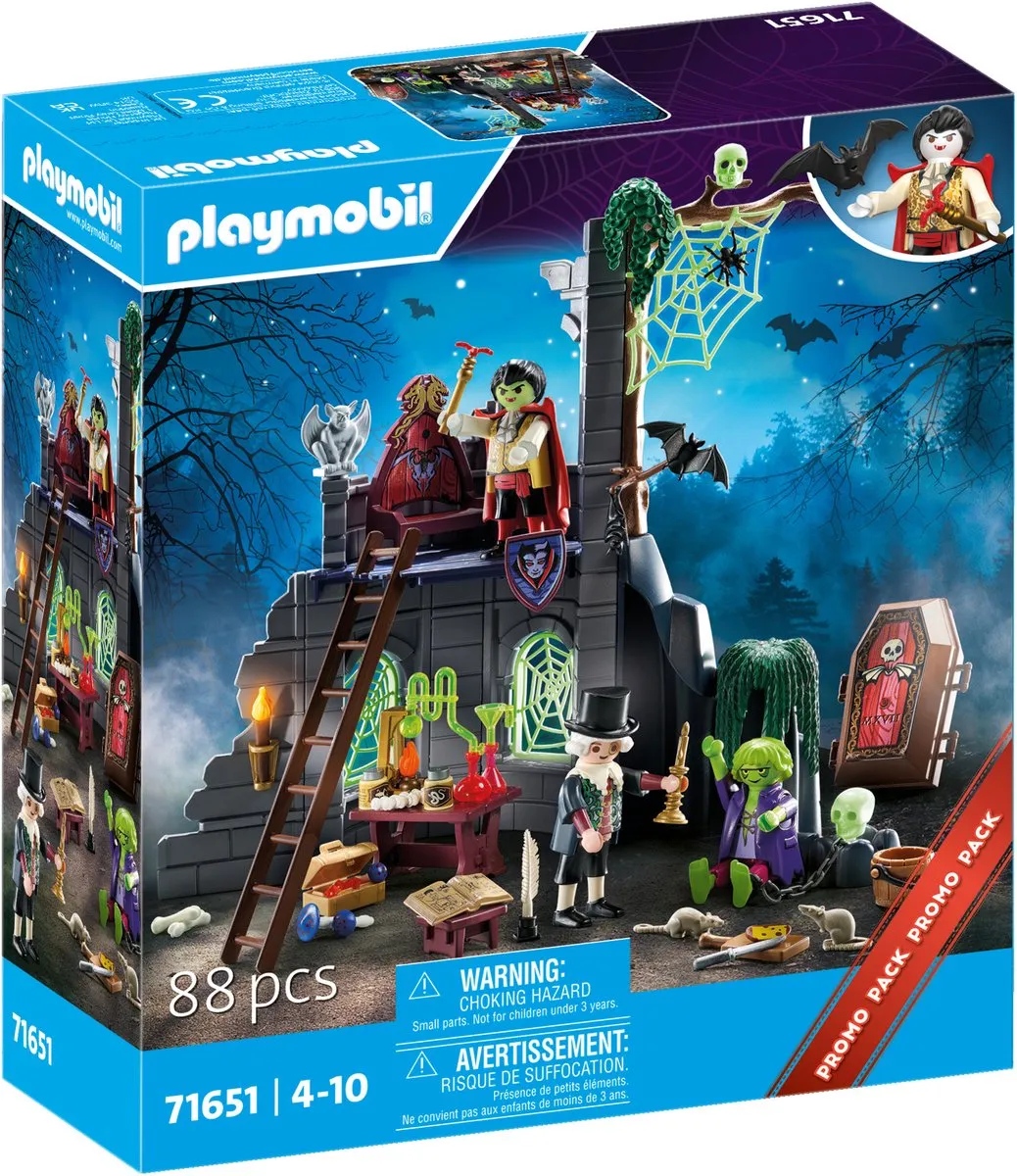 Playmobil Spookruïne 71651 - Multicolor - afbeelding 6 van 6