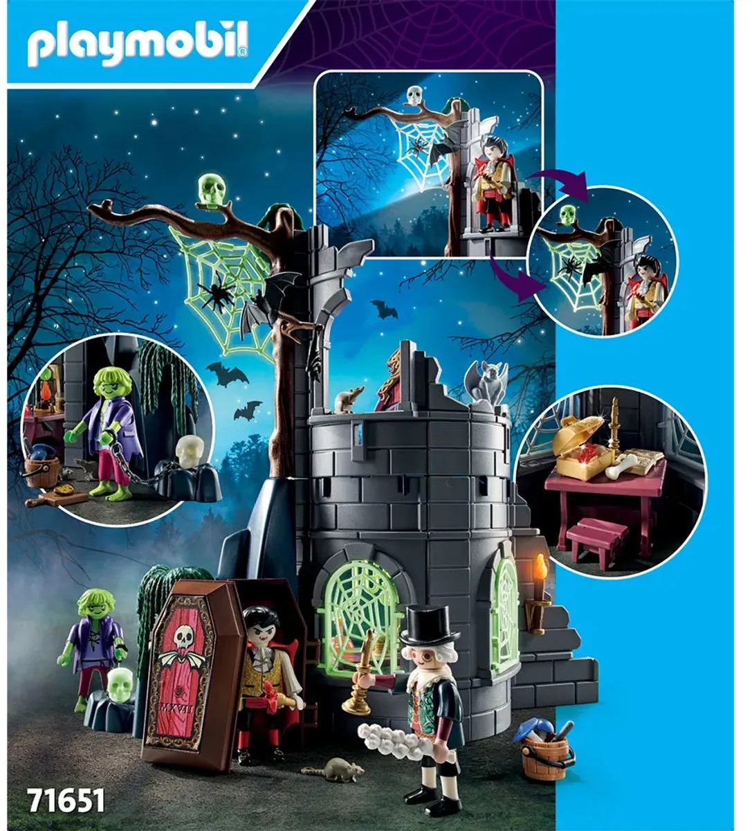 Playmobil Spookruïne 71651 - Multicolor