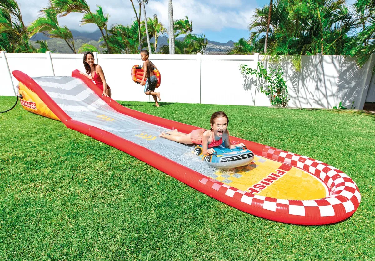 Intex Racing Fun Slide 57167NP - 2 Personen - Meerkleurig - afbeelding 6 van 6
