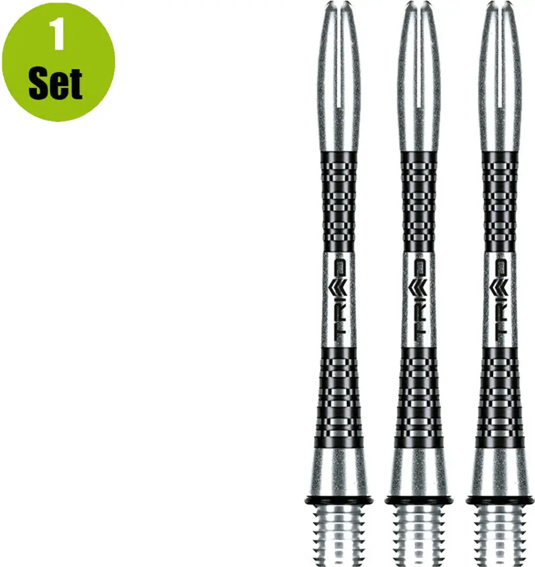 Winmau Triad Aluminium Dart Shafts 3 Stuks - Zilver