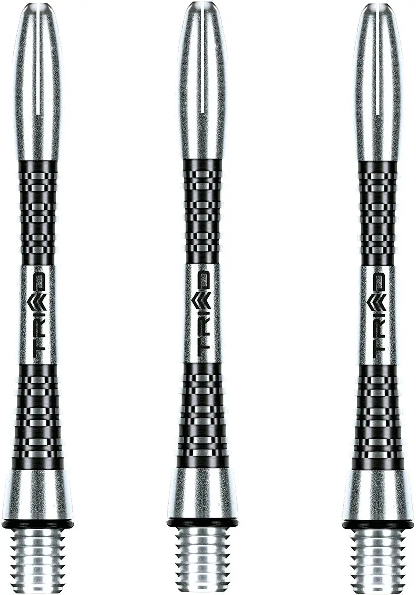 Winmau Triad Aluminium Dart Shafts 3 Stuks - Zilver