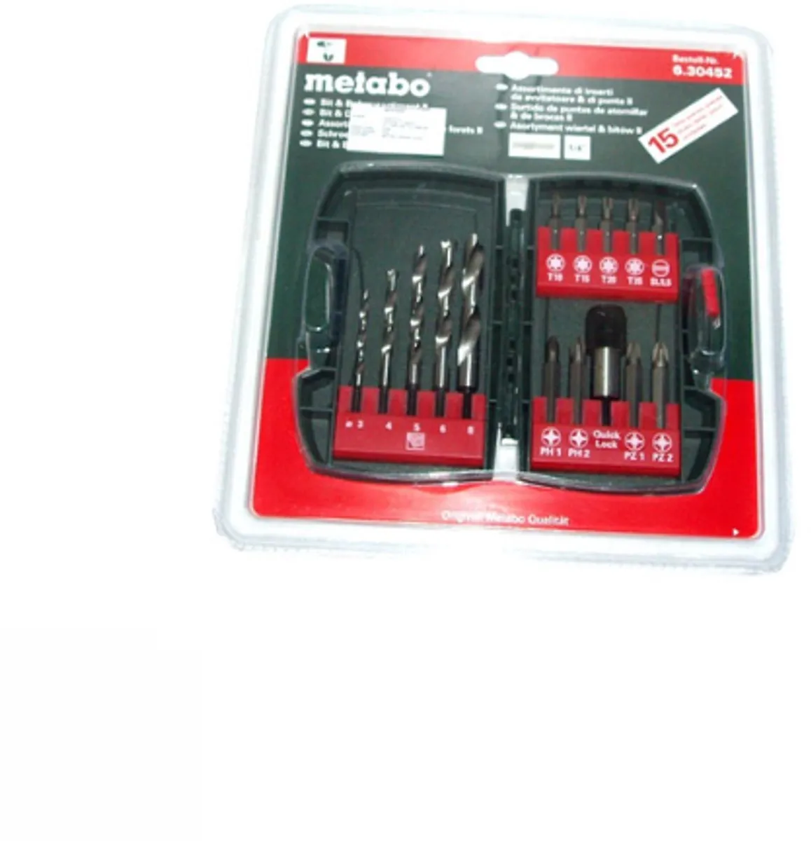 Metabo Bit-Borenassortiment Hout