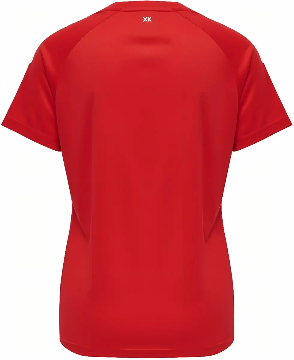 Hummel Core XK Core Poly Shirt Dames - Rood - XS