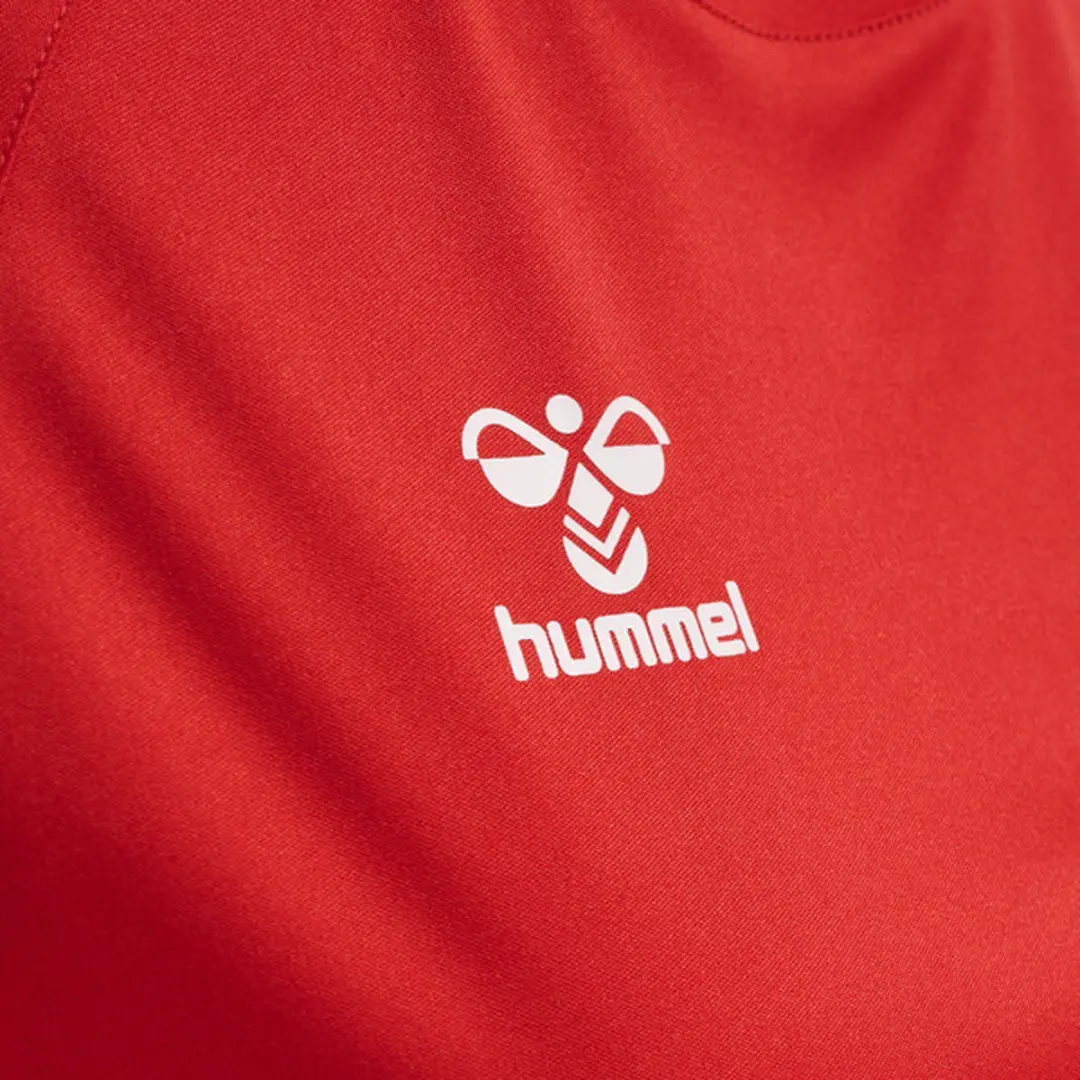 Hummel Core XK Core Poly Shirt Dames - Rood - XS