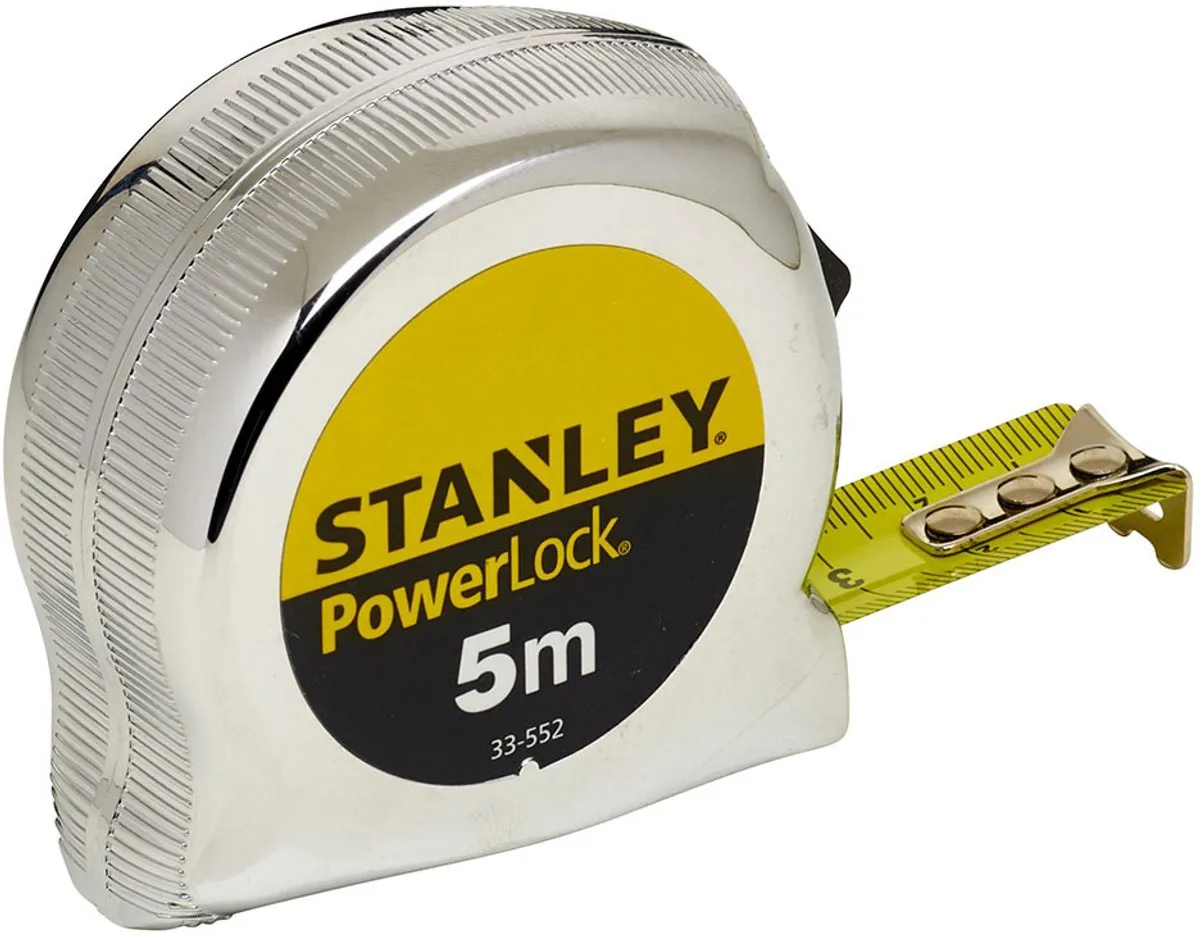 Stanley POWERLOCK Rolmaat 5m x 19mm