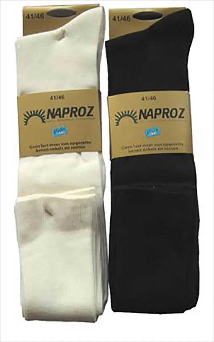 Naproz Airco Anti-Druk Reissokken - Ecru 41-46