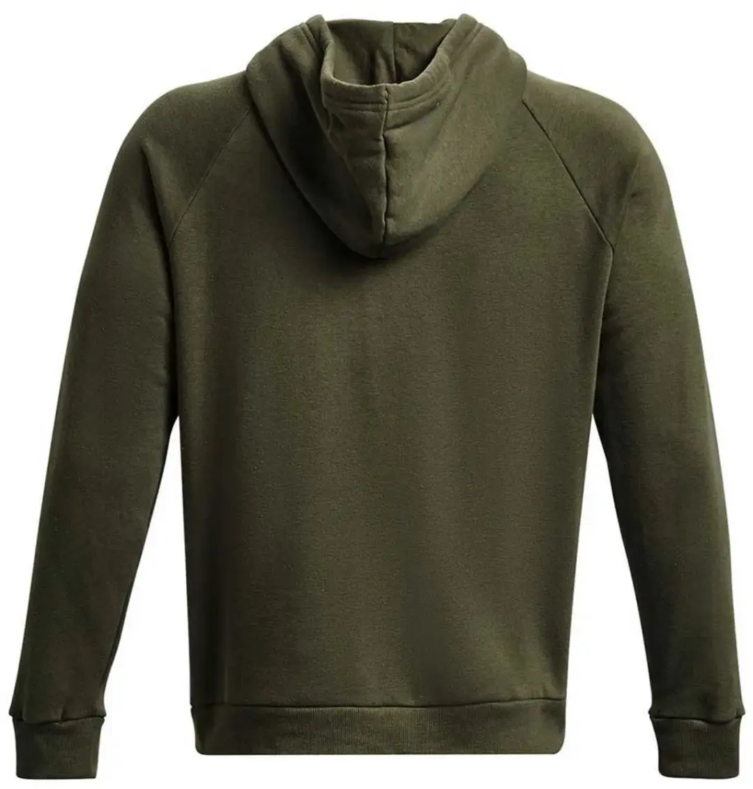 Under Armour Rival Fleece Hoodie Heren - XXL - Groen/Wit