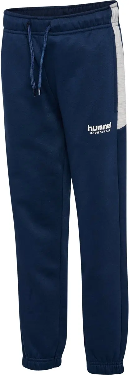 Hummel Kinderjoggingbroek HMLJR Loose Blocked 232599 - Dress Blues
