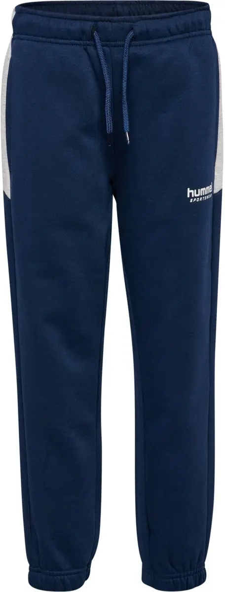 Hummel Kinderjoggingbroek HMLJR Loose Blocked 232599 - Dress Blues