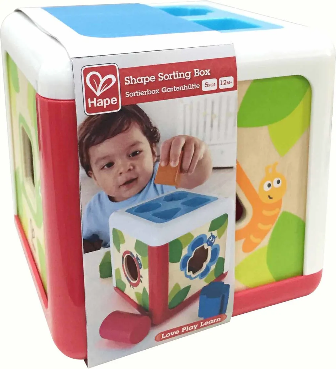 Hape Vorm Sorteerdoos E0507 - Veelkleurig - afbeelding 6 van 6