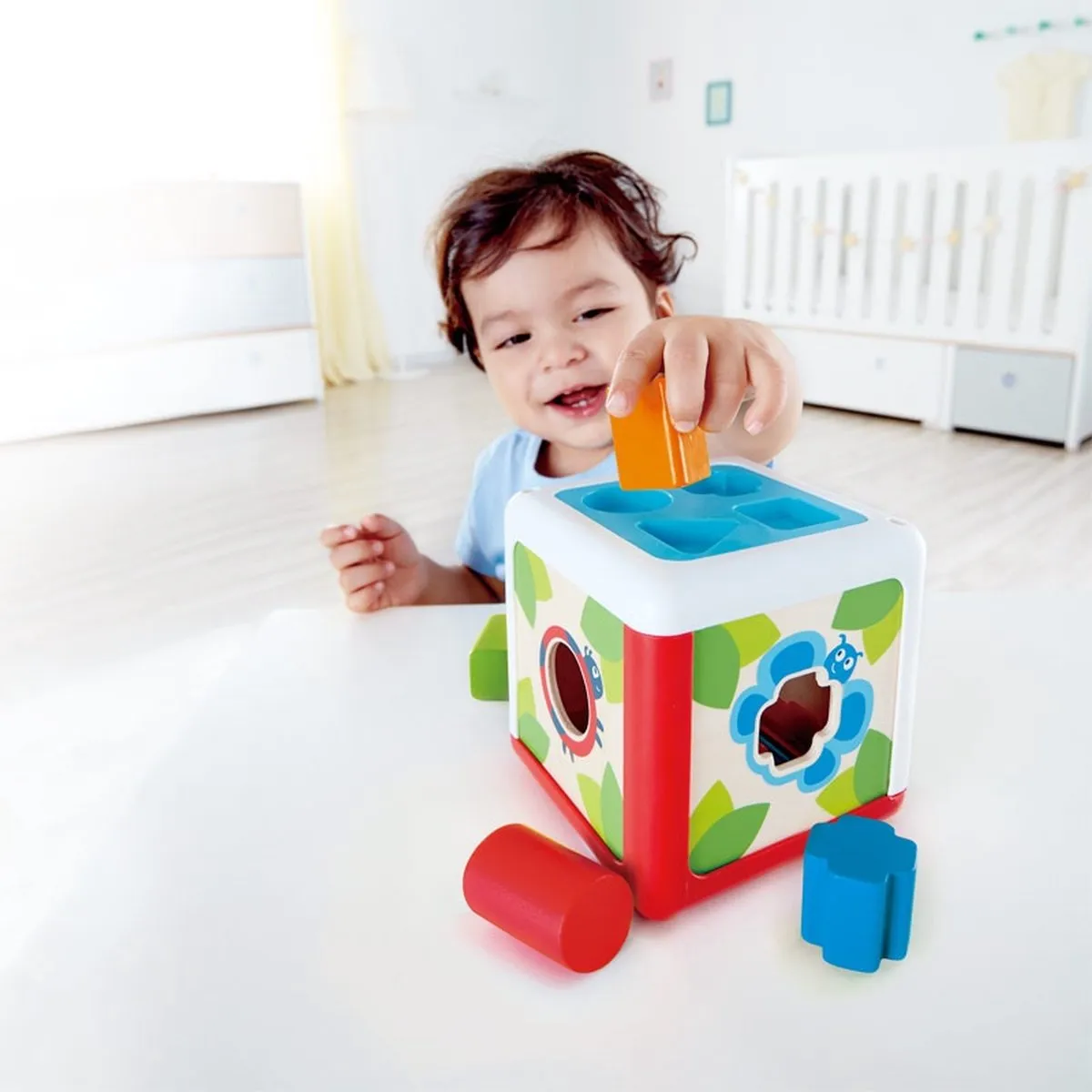 Hape Vorm Sorteerdoos E0507 - Veelkleurig - afbeelding 3 van 6