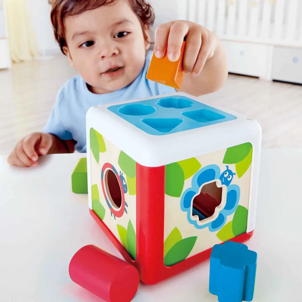 Hape Vorm Sorteerdoos E0507 - Veelkleurig - afbeelding 2 van 6