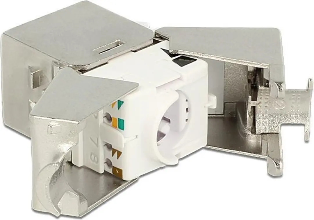 Delock STP CAT6a Keystone Module RJ45 - 24 Stuks