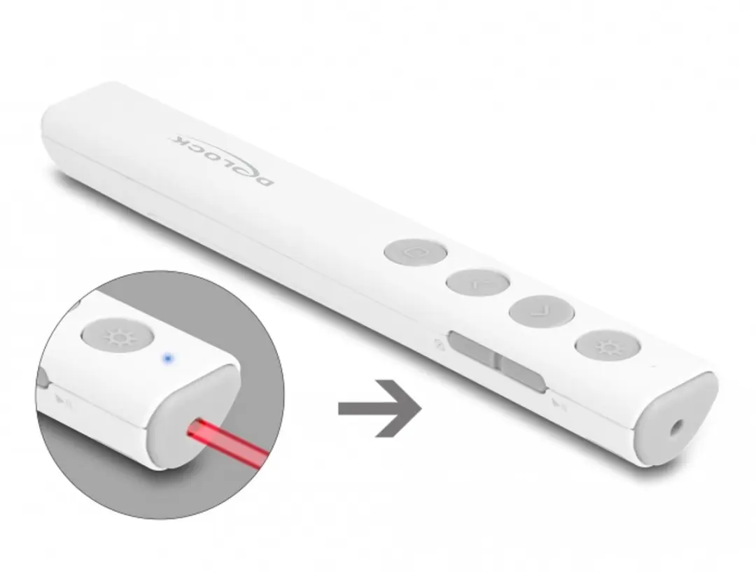 Delock USB Laser Presenter 64251 - Wit