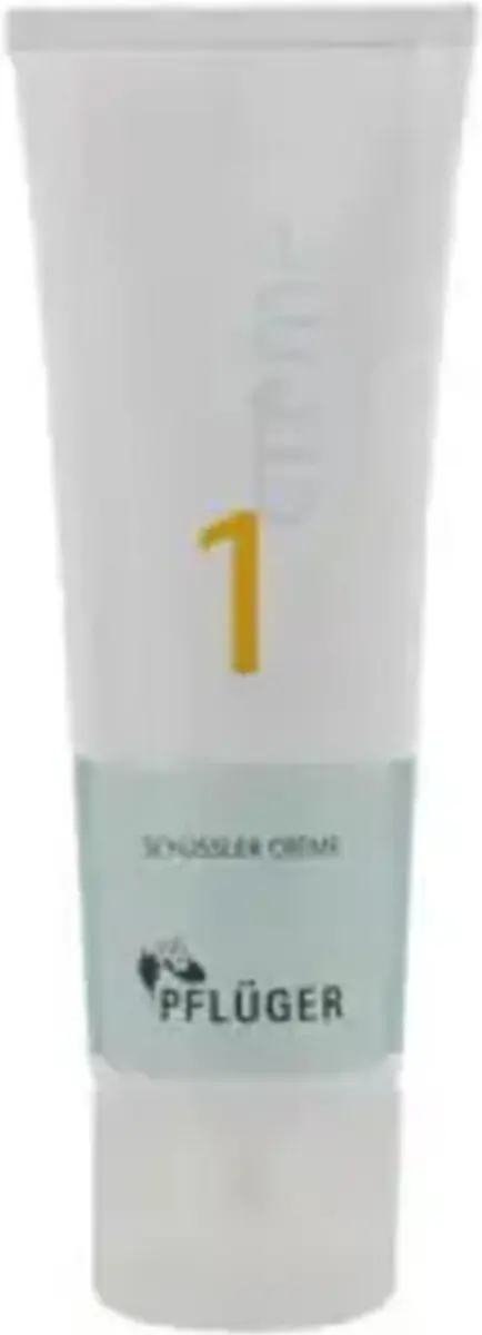 Schussler zouten Creme nr. 1 Calcium Fluoratum D4 75 ml Pflüger