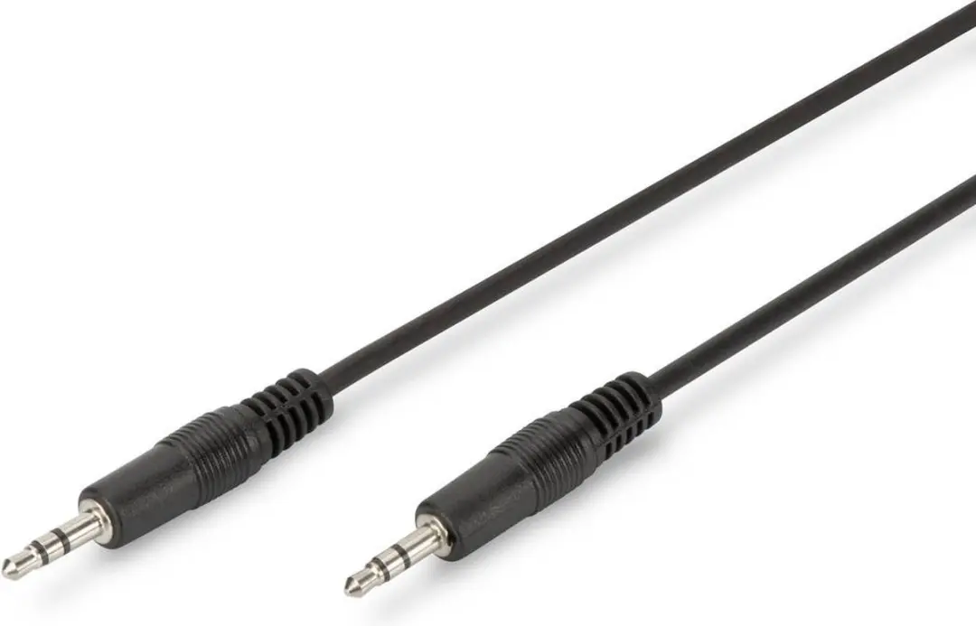 Digitus AK-510100-015-S Jackplug Kabel 1,5m - Zwart
